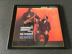 ★☆【CD】The Cannonball Adderley Quintet in San Francisco / キャノンボール・アダレイ Feat. ナット・アダレイ【デジパック】☆★