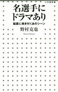 名選手にドラマあり 脳裏に焼き付くあのシーン 小学館新書／野村克也(著者)