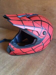 スパイダーマン イベント コレクション バイク ヘルメット フルフェイス オフロード