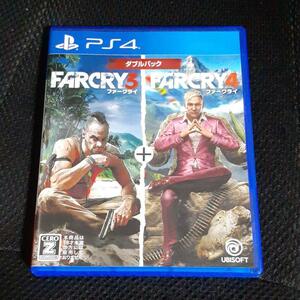 【送料4点まで230円】50【PS4】ファークライ3+4 ダブルパック【動作確認済】