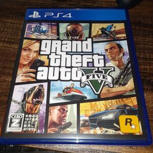 【送料4点まで230円】47【PS4】Grand Theft Auto V【動作確認済】グラセフ　グランドセフトオート５　ＧＴＡ５