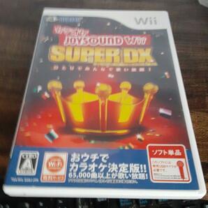 【送料4点まで230円】49【Wii】カラオケJOYSOUND Wii SUPER DX ひとりでみんなで歌い放題【動作確認済】の画像1