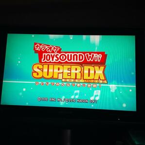 【送料4点まで230円】49【Wii】カラオケJOYSOUND Wii SUPER DX ひとりでみんなで歌い放題【動作確認済】の画像4