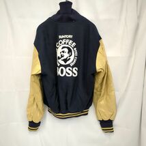 BOSS メンズ スタジャン L相当 サントリー ボスジャン ネイビー系 ◆3115/登呂店_画像2