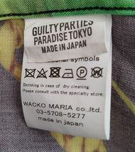 GUILTY PARTIES WACKO MARIA オープンカラーシャツ ブラック SIZE L 20SS マリア チェーン ワコマリア ギルティパーティ ◆3109/宮竹店_画像4