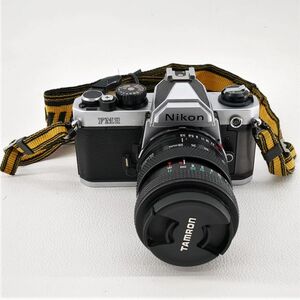 Nikon ニコン FM2 フィルム一眼レフカメラ レンズ TAMRON 28-70mm F3.5-4.5付 ◆3102/掛川店