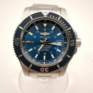 BREITLING A17392 D8/CA09 SUPEROCEAN 2 ステンレススチール オートマティック 腕時計 スーパーオーシャン2 ブライトリング ◆3109/宮竹店