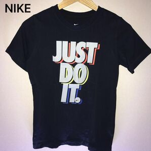 ⑤⑥ NIKE ジュニア　Lサイズ　半袖 黒Tシャツ