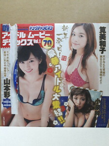 ヤングチャンピオン 付録DVD 山本彩 筧美和子 小泉梓 唐沢りん 佐藤ありさ 三輪晴香 葉月 和泉美沙希