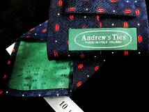 0^o^0ocl♪№3412美品★アンドリューズタイズ【Andrew's Ties】ネクタイ_画像2