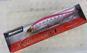 メガバス X-80 MAGNUM+1 GG PINK IWASHI