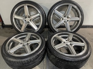 クライスラー PTクルーザー用 アメリカンレーシング AR883 18/20インチアルミ 中古4本セット 18×8J ET：40　20×8.5J ET：40　PCD：100