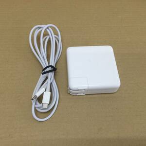 【2309071002】 APPLE Apple純正 96W ACアダプタ A2166 USB C ケーブル付 A2166