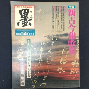 書道雑誌　墨　55号 1985/7　芸術新聞社