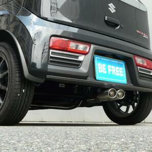 BE FREE アルトワークス HA36S 2WD オールステン サポートパイプ  フロントパイプ  50Φ 中間マフラーの画像3