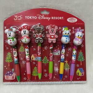 TDR 東京ディズニーリゾート 30周年　ボールペン　クリスマス　雪だるま　ジンジャー