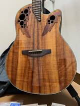 OVATION オベーション　エレアコ　Ovation CE44P-FKOA　エレクトリックアコースティックギター_画像2