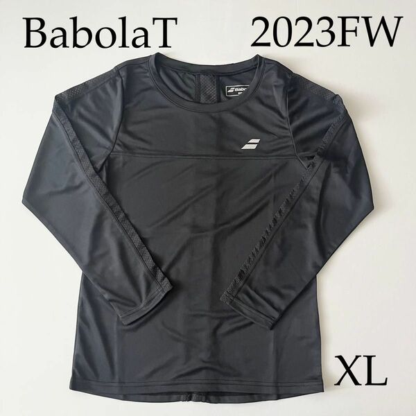 【BabolaT】2023FW 長袖Tシャツ　BWP3573 ブラック XL