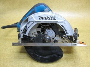 マキタ makita 165mm マルノコ 5734S 本体のみ ライト付き コード式 動作確認済 木工 丸ノコ 丸鋸 まるのこ 切断機