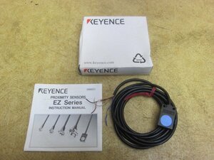 送料無料 保管品 KEYENCE キーエンス 3線式接近センサ 本体 フラットタイプ NPN EZ-18T EZシリーズ 判別変位センサ 初期不良保証