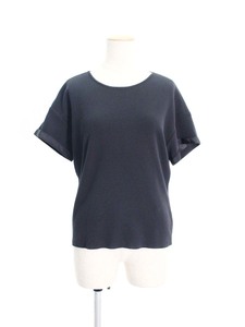 フォクシーブティック ニット セーター Knit Top Back Ribbon リボン 半袖 38