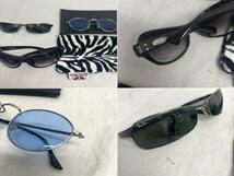 【現状品まとめ】サングラス　Ray-Ban　BLACK FLYS Vogue recs　RAGEBLUE　DIESEL　34個_画像4