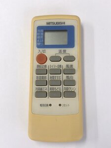 【電池付き】★中古★三菱(MITSUBISHI)　MP051　エアコン　エアコンリモコン　クーラー　クーラーリモコン