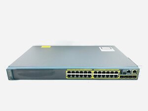 中古動作品　CISCO/シスコ Catalyst 2960-S　シリーズ WS-C2960S-24TS-L V04