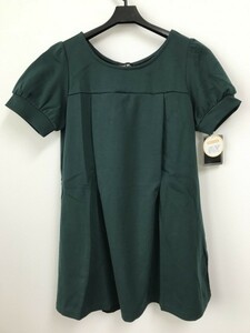 【レディース】重ね着風後ろ見せプルオーバー/マタニティ/グリーン/3L/XXL