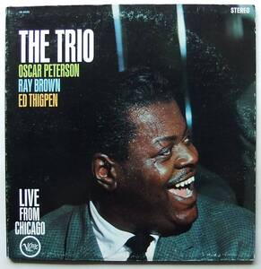 ◆ OSCAR PETERSON / The Trio Live from Chicago ◆ Verve V6-8420 (MGM) ◆