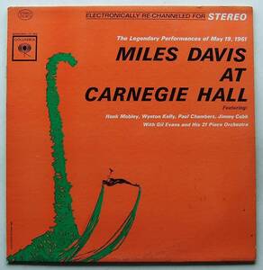 ◆ MILES DAVIS at Carnegie Hall ◆ Columbia CS 8612 (2eye) ◆ V