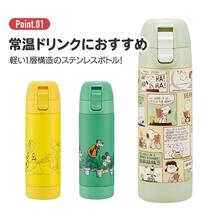 となりのトトロ 水筒 500ml 常温ドリンク用 ワンプッシュ1層ステンレスボトル 木苺 キャラクター スケーター_画像7