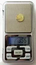 日本 甲州一分金 3.55g ／『検索ワ 小判 二分金 二朱金 一分金 一分銀 安政 万延 明治 元禄 天保 上棟銭 寛永通宝』_画像4