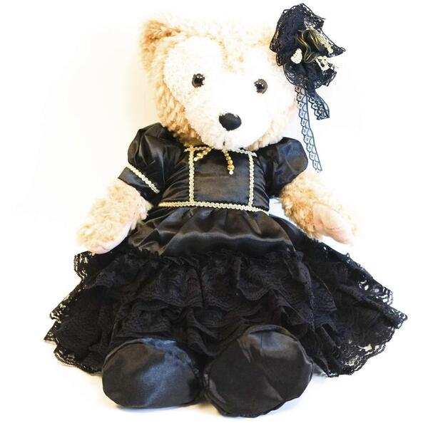 ダッフィー ドレス 洋服 衣装 シェリーメイ ゴスロリ 43cm【現物撮影】