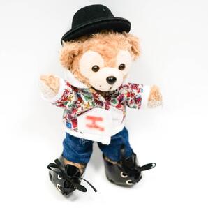 ダッフィーBIGBANG 服 衣装 14cm 帽斑青黒【現物撮影】