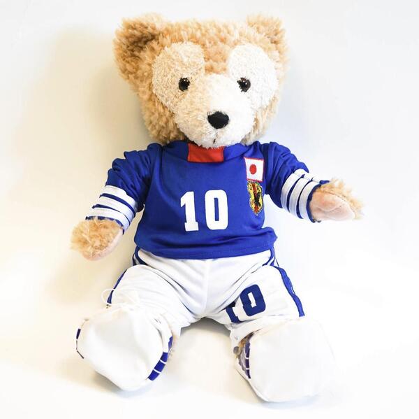 ダッフィー 日本代表 サッカー コスチューム 衣装 服 43cm【現物撮影】
