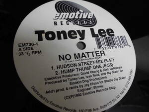 TONEY LEE/NO MATTER/2072