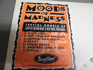 MOODS OF MADNESS/SPECIAL DOUBLE EP /LIMITED EDITION BLUE & RED VINYL PRESSING/2138 2枚組