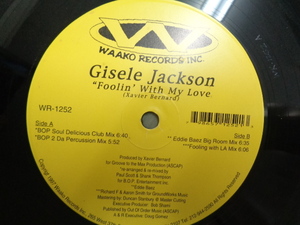 GISELE JACKSON/FOOLIN' WITH MY LOVE/4796