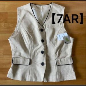 新品タグ付き【7AR】 事務服ベスト OL制服 制服ベスト 