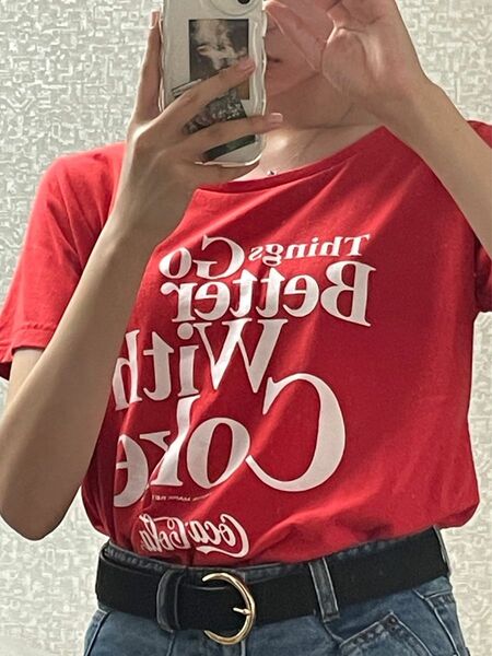 コカ・コーラ　Tシャツ　レディース