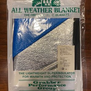 Grabber（グラバー)ALL WEATHER BLANKET（オールウェザーブランケット）新品未使用　ブルー