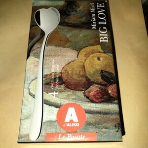 送料無料　アレッシィ　ビッグラブ　アイスクリームスプーン ４本セット　ALESSI BIG LOVE ICE CREAM SPOON By MIRIAM MIRRI