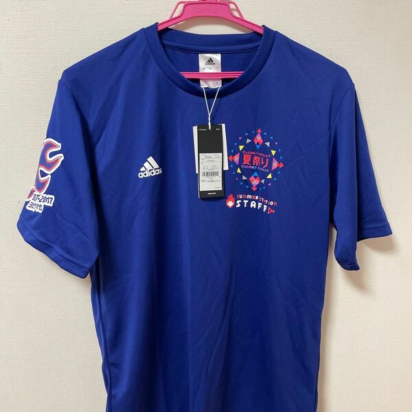 激レア 非売品 テレビ朝日 adidas サッカー日本代表 Tシャツ