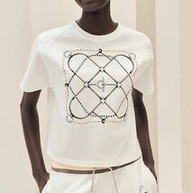 HERMES エルメス Tシャツ Figure Artistique 34サイズ 未使用新品_画像2