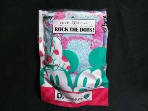 ミッキー＆ミニー ROCK THE DOTS! ハンドタオル t5