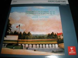 クリュイタンス ルーセル 交響曲 第3番 第4番 パリ音楽院管弦楽団 1965年 リマスター オリジナル 紙ジャケ 未使用美品