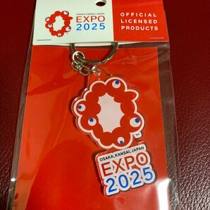 大阪関西万博　EXPO2025 ミャクミャク　リングキーホルダー 
