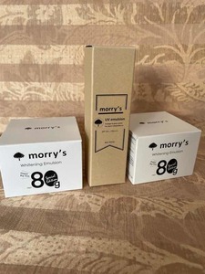 【COt】モリーズ　morry’s 　薬用ホワイトニングエマルジョン　８０ｇｘ２　日焼け止め４０ｍｌ 未使用３点　