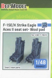 ＤＥＦ．ＭＯＤＥＬ DS48027 1/48 F-15Eストライクイーグル/F-15Kスラムイーグル ACES-II射出座席 ウール張りタイプ(2個入)